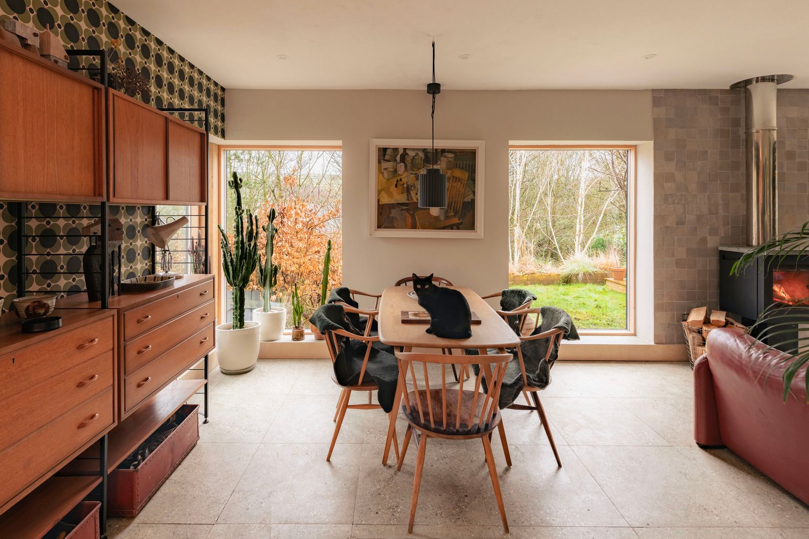 This impeccably finished home, filled with colour, pattern and texture, is on the market for £645,000